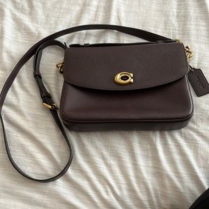 Used oxblood Coach Cassie